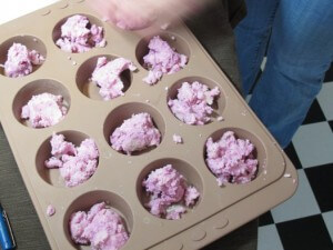 Rebatch soap in mold