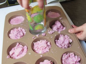 Rebatch soap in mold