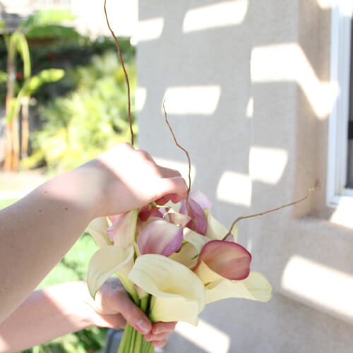 Make your own wedding bouquet