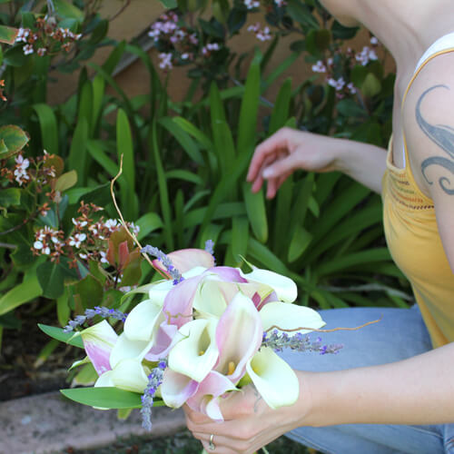 Make your own wedding bouquet