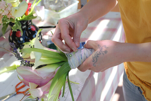 Make your own wedding bouquet