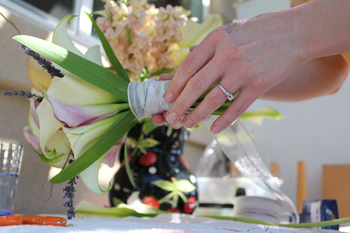 Make your own wedding bouquet