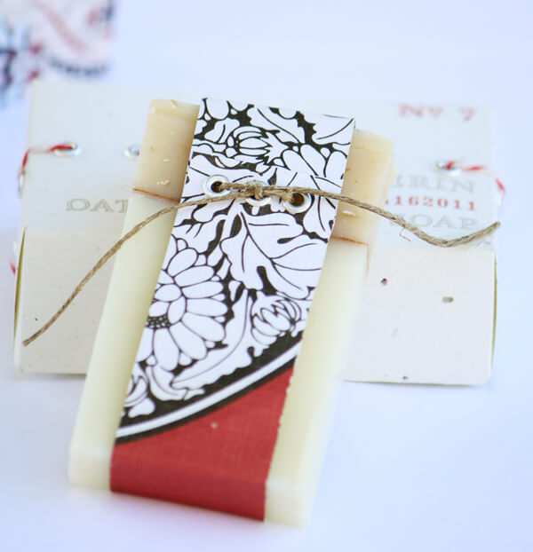 Using the cardstock scraps