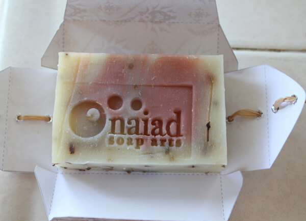 Soap in the gift box