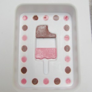 Neapolitan Pop Soap, ready to fill.
