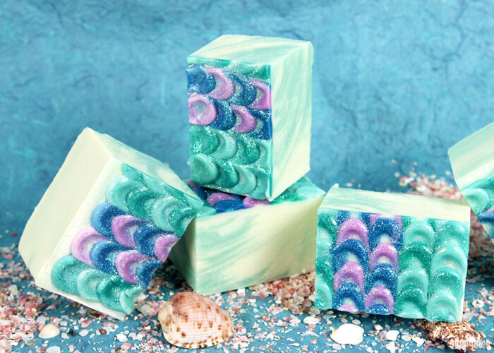 Mermaid Tail Cold Process