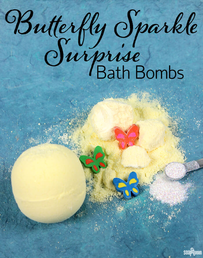 Butterfly Sparkle Surprise Bath Bomb