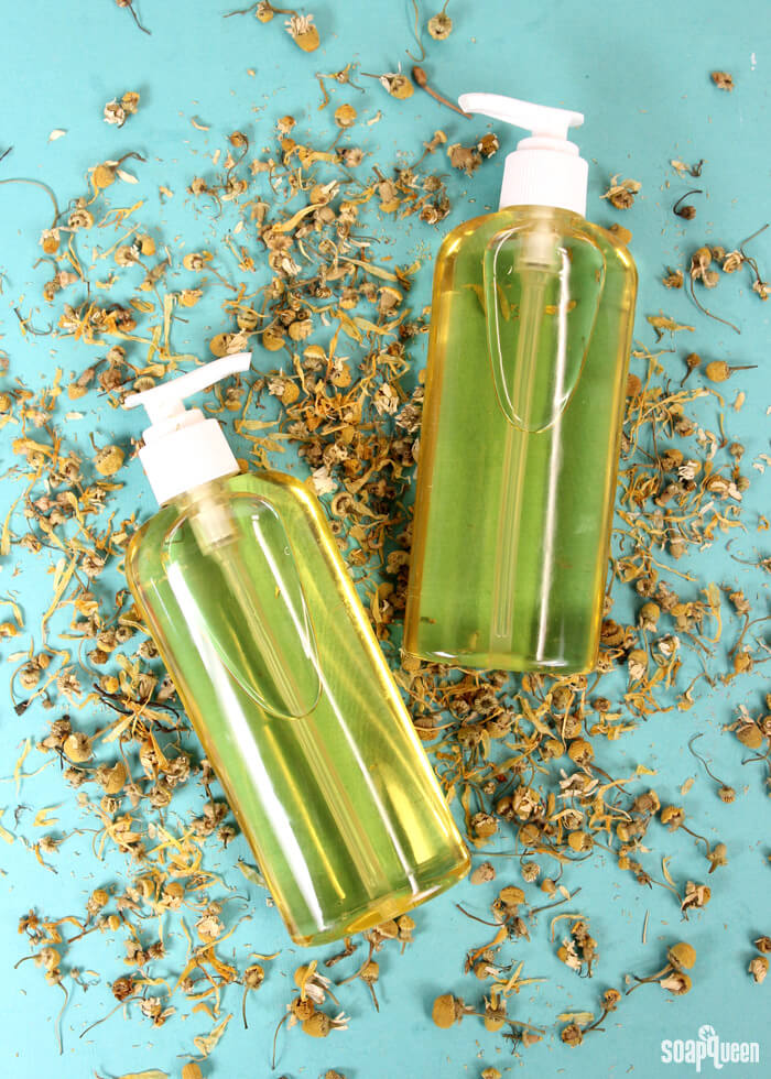 Herb Infused Bath Oil DIY on Soap Queen