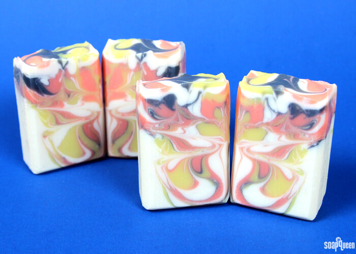 Monarch Butterfly Swirl Cold Process Soap DIY