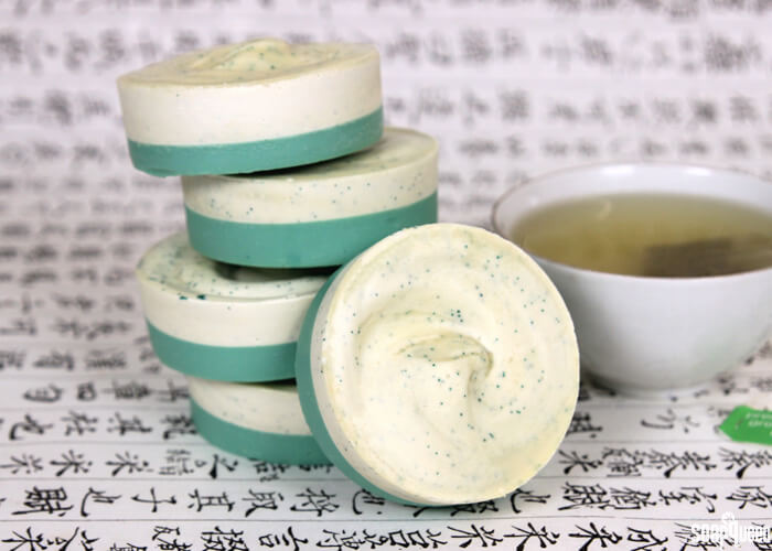 Exfoliating Green Tea Bars Tutorial