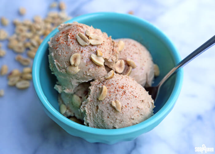 Spicy Peanut Ice Cream Recipe