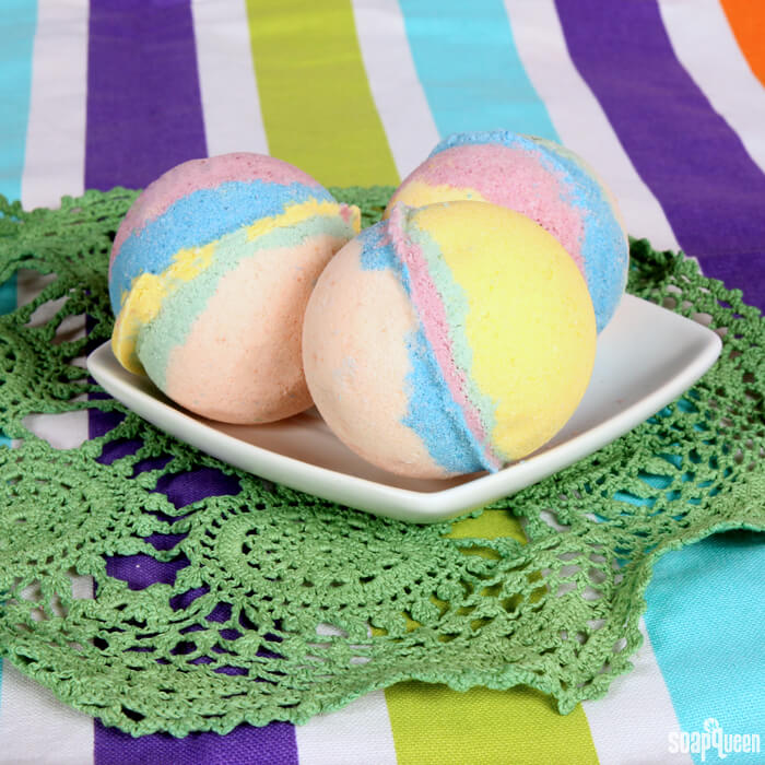 Tie-Dye Bath Bombs
