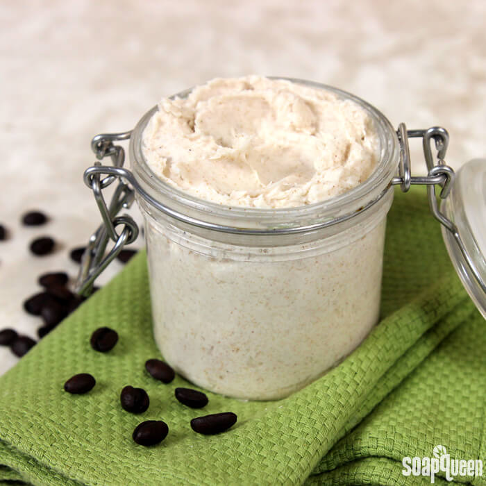 This Pumpkin Spice Latte Sugar Scrub was inspired by the popular fall beverage. Click through to watch the video and learn how to make it!