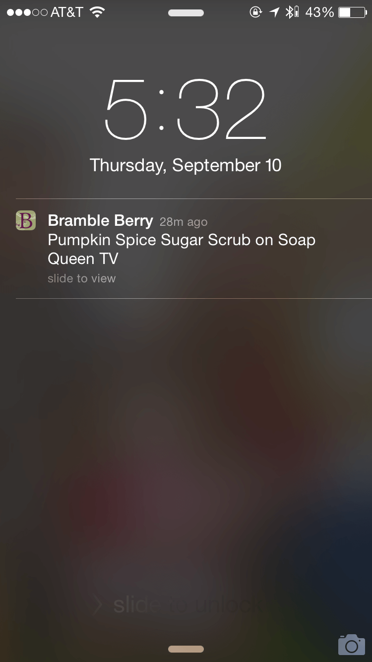 notifications