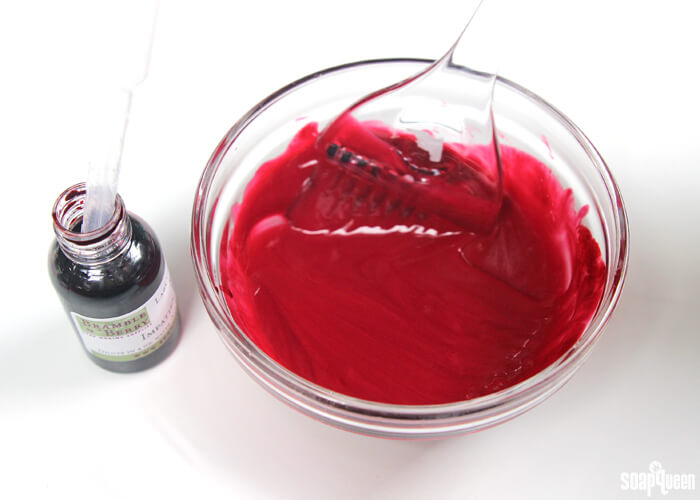 LabColor diluted in Stephenson Organic Conditioner Base