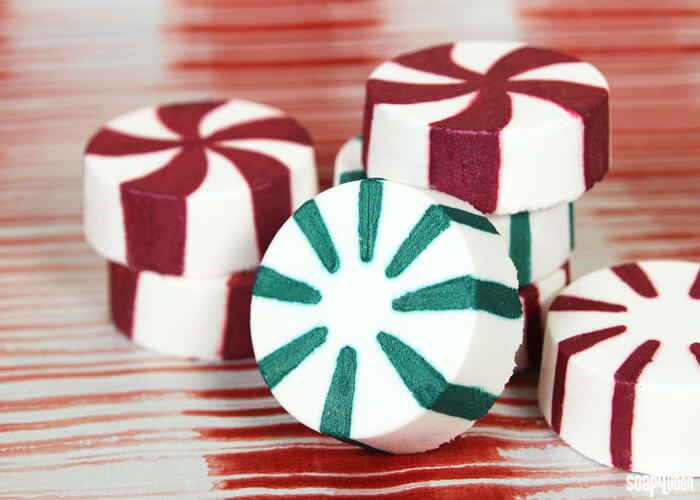 Peppermint Candy Bath Bomb