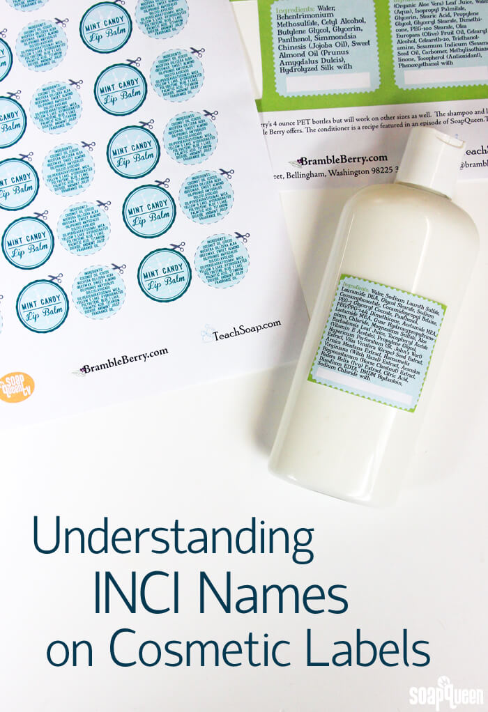Understanding INCI Names on Cosmetic Labels