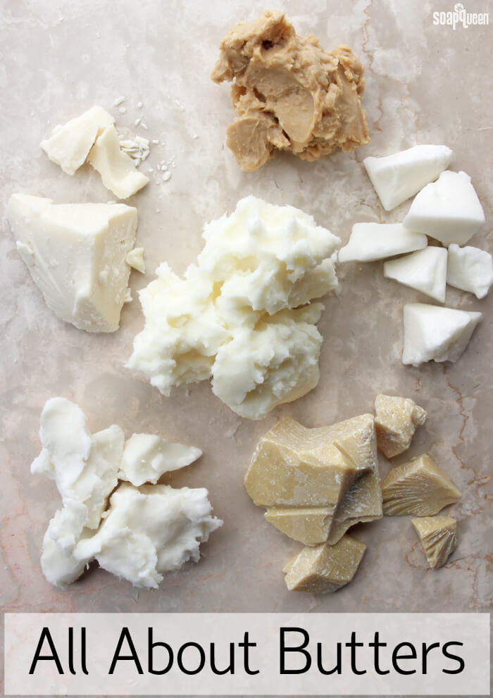 Butters feel amazing in bath and beauty products. Learn about which is right for your project in this post.