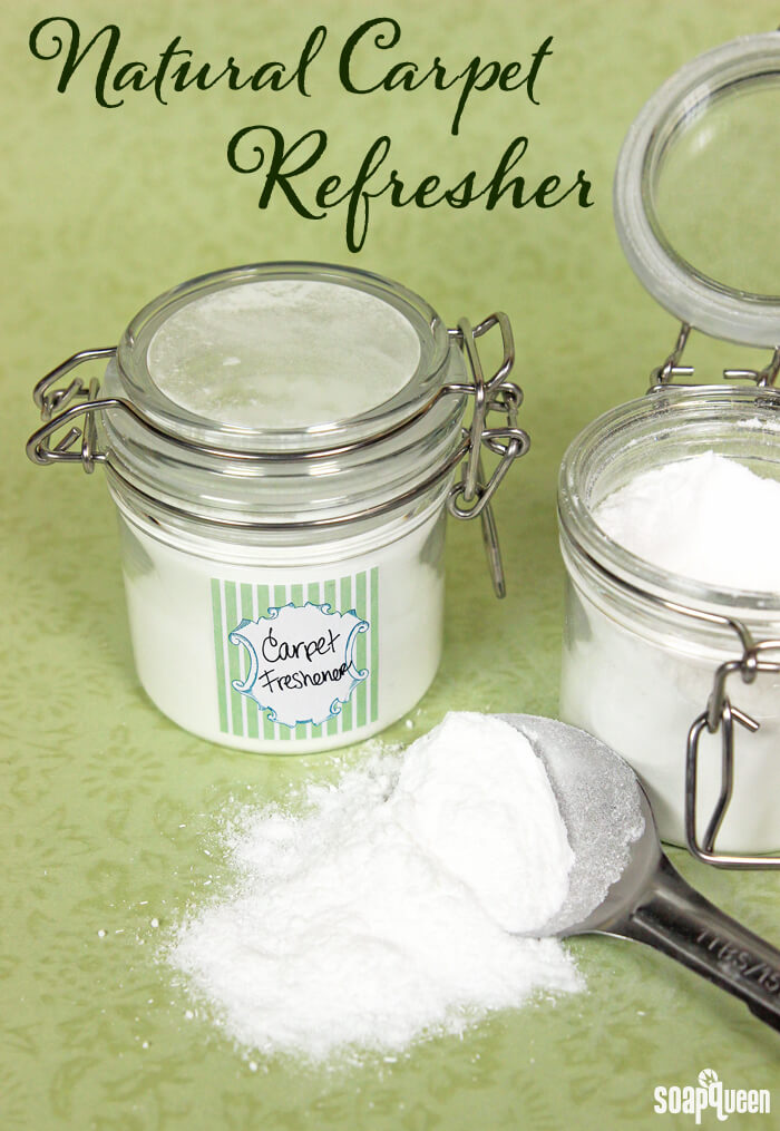 This natural carpet refresher helps absorb odors and leaves a fresh clean scent.