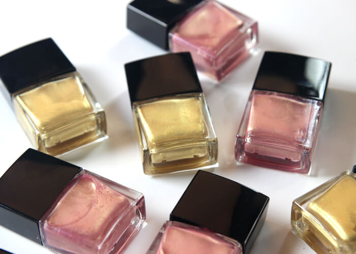 Create your own nail polish to give as wedding favors. Making nail polish is also a great bridal shower activity!