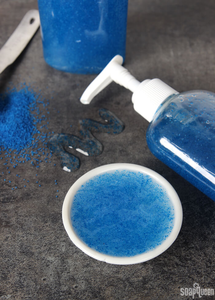Learn how to make Scrubby Body Wash at home, using eco-friendly jojoba beads.