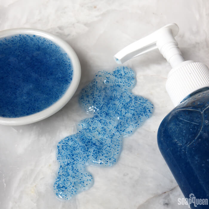 Learn how to make Scrubby Body Wash at home, using eco-friendly jojoba beads.