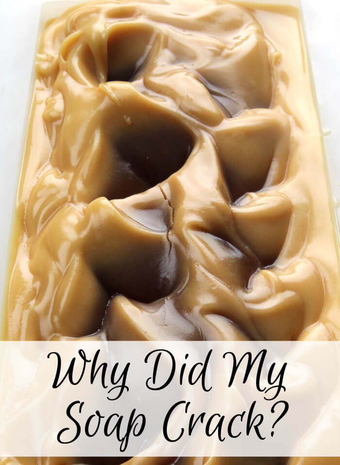 Why Did My Soap Crack? Learn why cold process soap sometimes cracks.