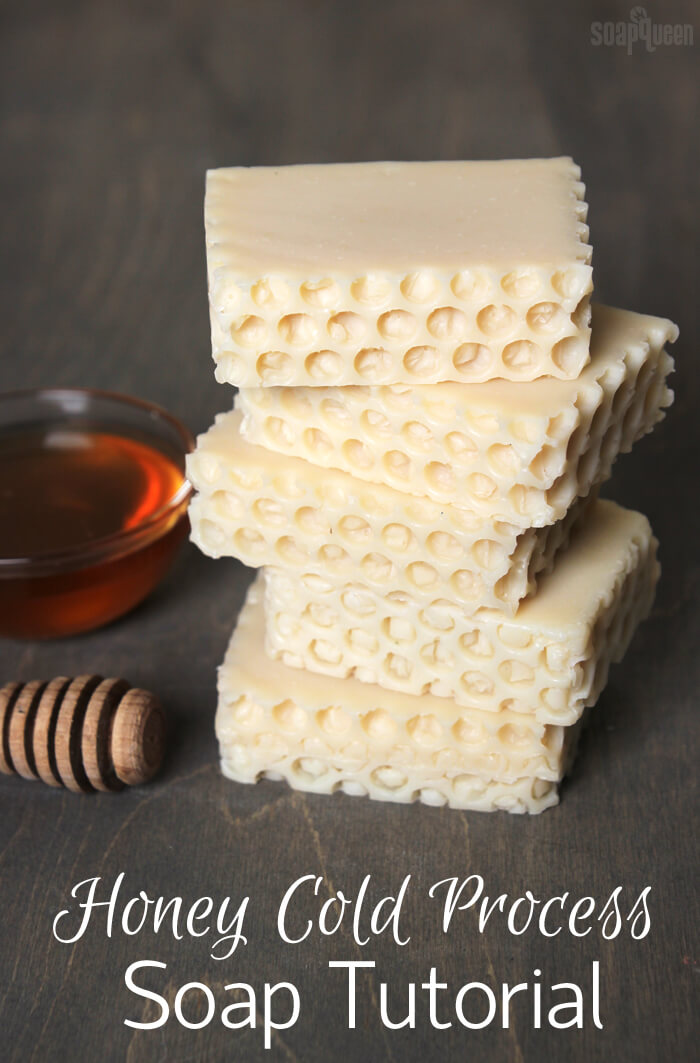 Honey Cold Process Soap Tutorial