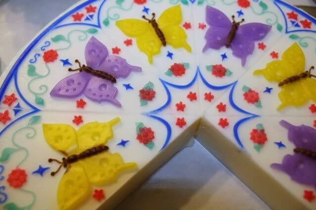 Butterfly soap cake