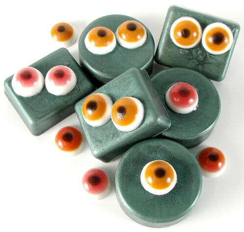 Spooky eyeball soap