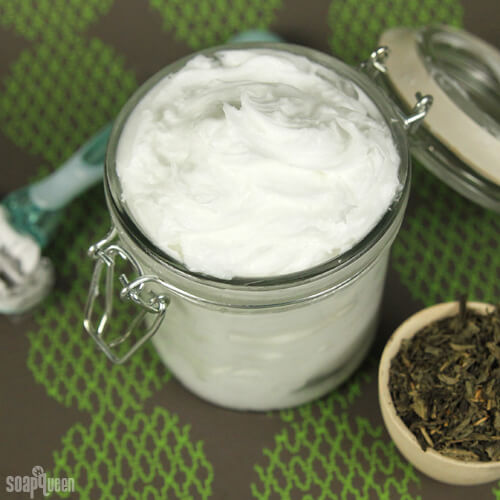 Learn how to make your own shaving cream! It's easy, and can be customized with your favorite scent.