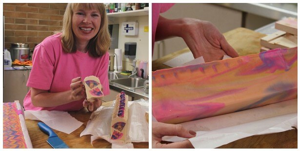 Cutting neon soap