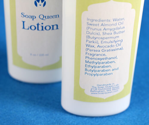 Labeling Lotions