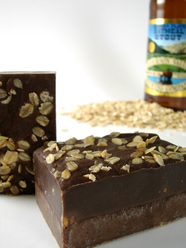 Oatmeal stout CP Soap Learn how to make oatmeal stout cold process soap in this tutorial!
