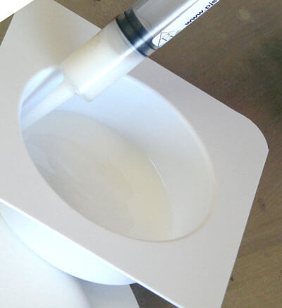 Making crescent moon soap CMoon4