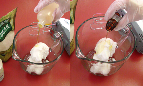 Making cinnamon sugar scrub SugarScrub2