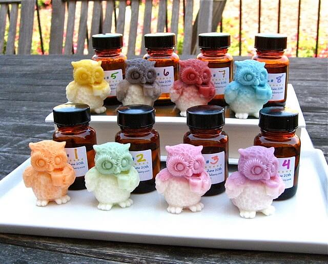 Testing new soap fragrances
