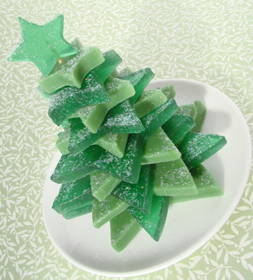 Christmas Tree soap centerpeice StackedTree4