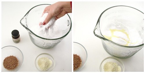 Making bath fizzies