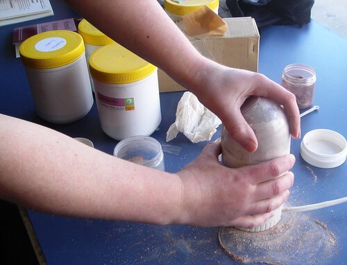 Mixing micas for mineral makeup