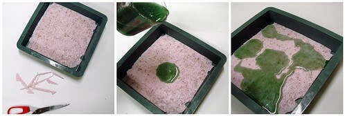 Making sushi soap