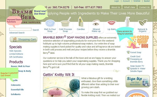 New Bramble Berry website