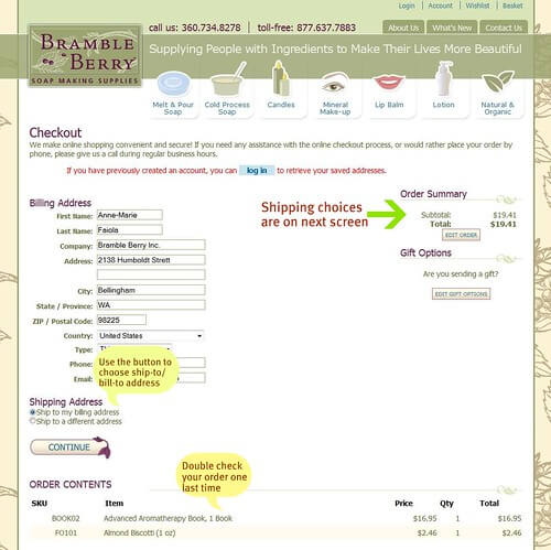 New Bramble Berry website