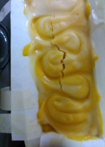 Cracked soap