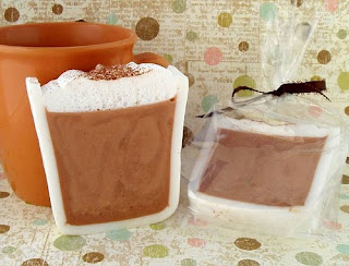 Chocolate milk soap