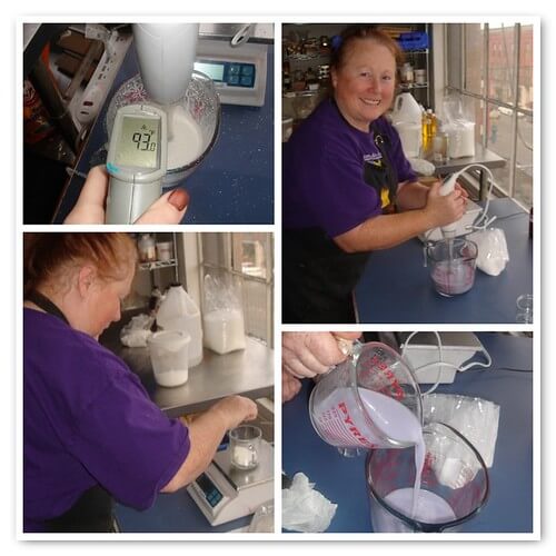 Making lotion