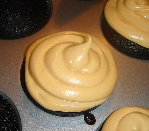 Frosting caramel cupcakes Salted Caramel Cupcakes
