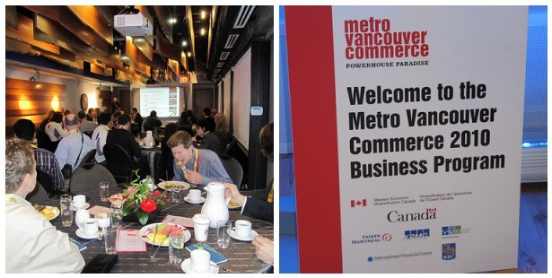 Metro Vancouver Commerce 2010 Business Program
