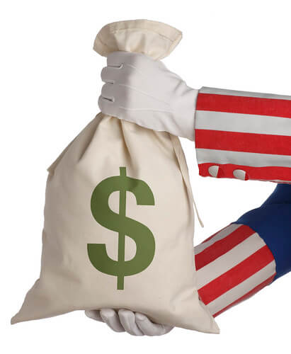 Bag of money