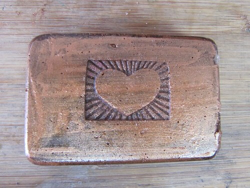 Stamped soap